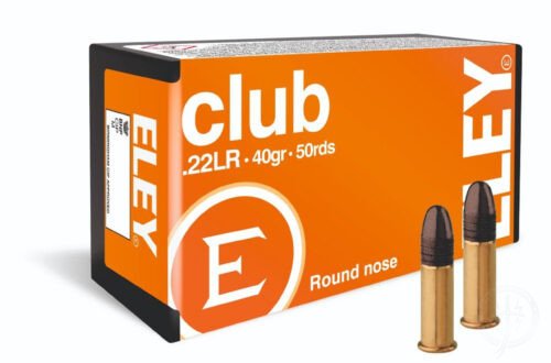 ELEY Ammunition - Club .22LR 40GR RN