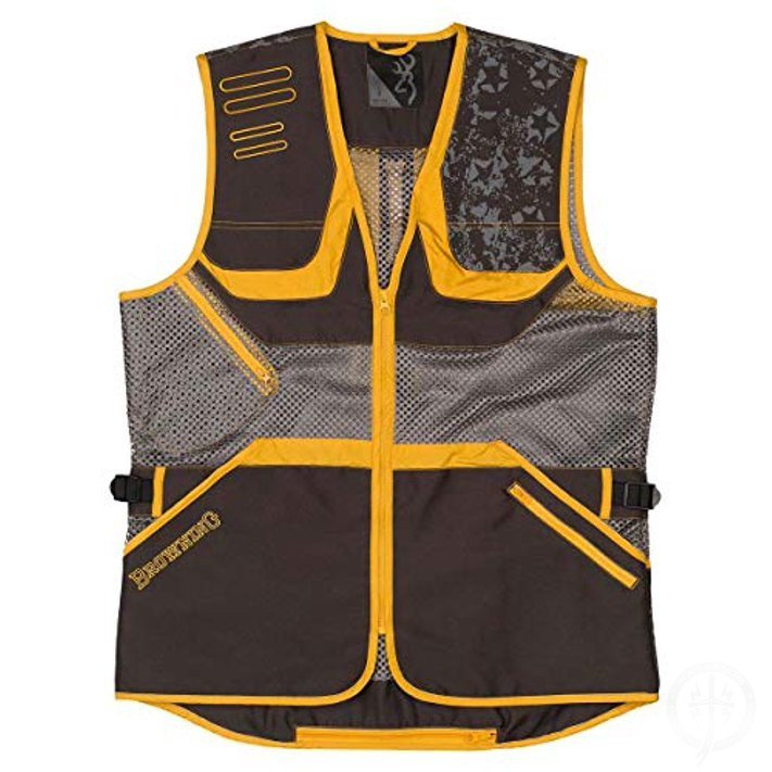 browning vest (black & golden)