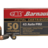 BARNAUL .45 AUTO FMJ