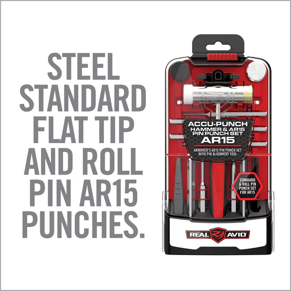 Accu-Punch Hammer & AR15 Pin Punch Set