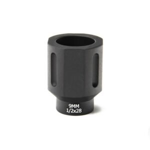 BATTLEARMS 9mm 4 Flat Flash Can 1/2x28