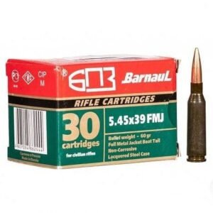 CARTRIDGE BARNAUL 5.45X39 FMJ 60gr