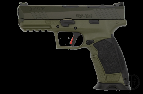 TISAS PX9 Gen 3 Duty MOS DARK GREEN