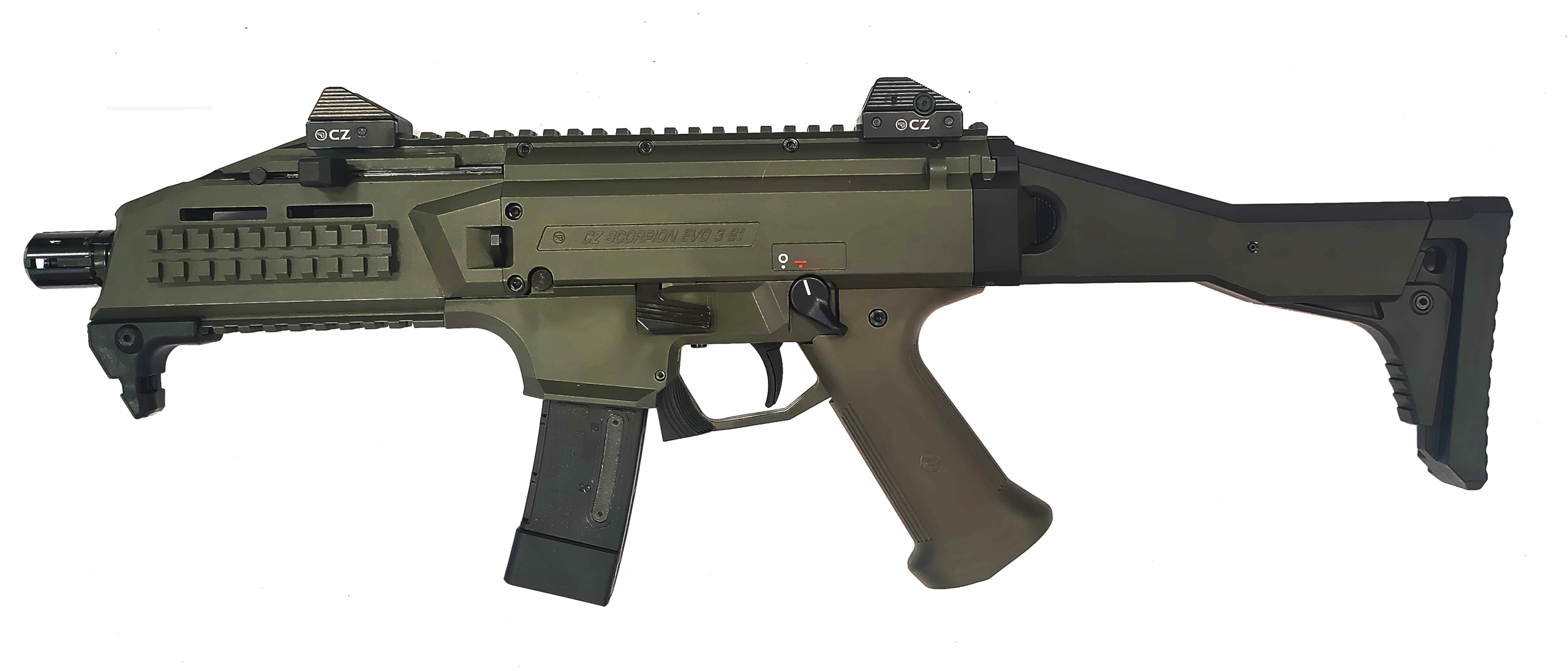 Scorpion EVO 3 S1 OD Green kal9mm